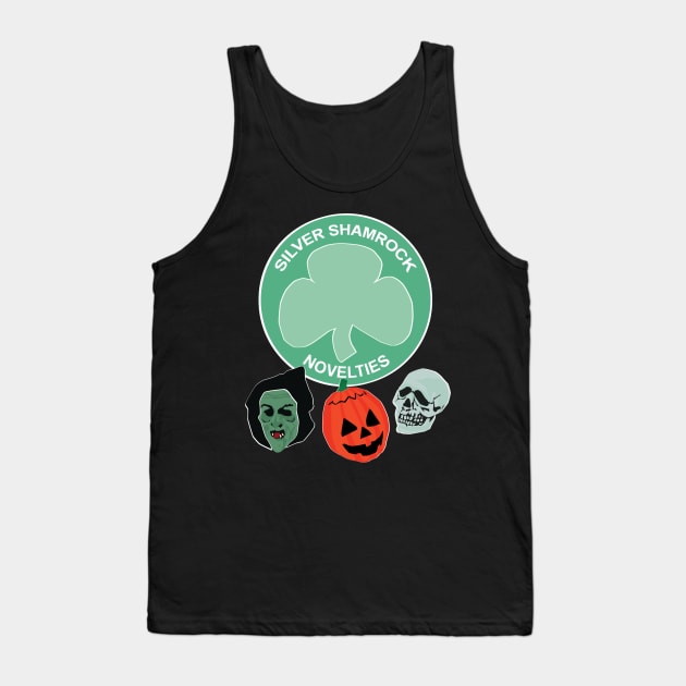 Silver Shamrock 2.0 Tank Top by attackofthegiantants